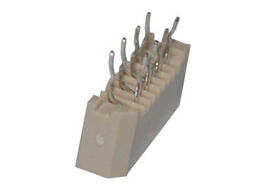 Tipo recto material de cobre amarillo del contacto del metal del Pin de la echada 18 del conector 1m m de FFC FPC