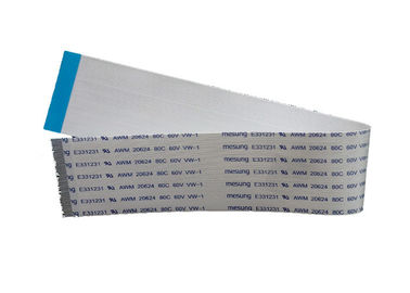 Cable plano de encargo estañado de la flexión un tipo 50 alambre plano flexible 150m m del Pin