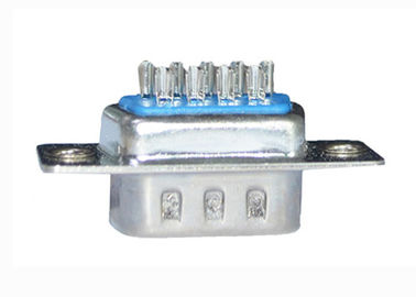 Tipo azul tipo recto zócalo del Pin D del DB 9 del conector del DP para la placa de circuito del PWB