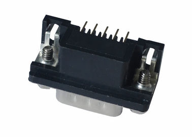 Materiales del contacto del oro/del estañado del conector del SUBMARINO del DB dr D del varón de 9 Pin
