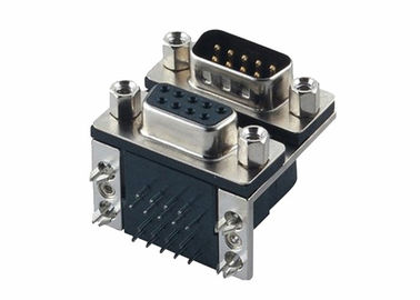 Dos tipo varón del Pin D del conector 9 del SUBMARINO de la fila D para las palancas de mando del juego de ordenador