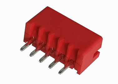 Pin femenino de ángulo recto 5 del jefe 2.0m m de la soldadura de presión para el rojo del tablero del PWB