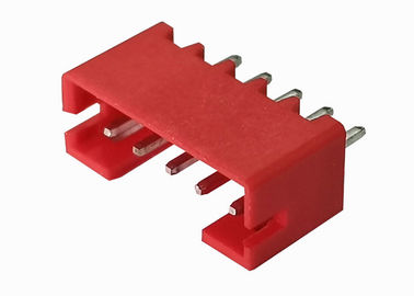Pin femenino de ángulo recto 5 del jefe 2.0m m de la soldadura de presión para el rojo del tablero del PWB