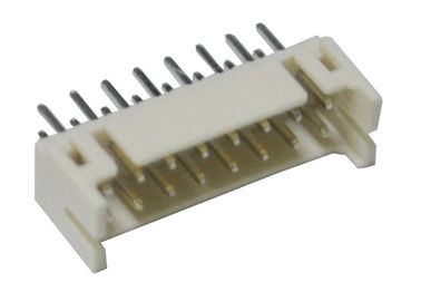 Conector doble de la oblea de la barra de la fila PBT, jefe de cobre amarillo de la hembra del Pin del contacto 16