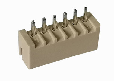 Conector horizontal PBT, alambre de alta velocidad de la oblea de 6 Pin para subir al conector