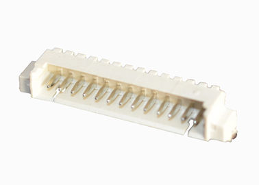 Pin hembra-varón PA66 del conector 12 de la oblea de la vivienda a través del tipo del montaje del agujero