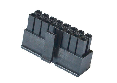 conector del alambre de la placa de circuito de 3.0m m emparejado conteniendo el contacto de cobre amarillo del conector