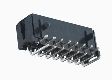 Voltaje que soporta de ángulo recto 500V del conector de la oblea del alambre de PBT/de PA6T
