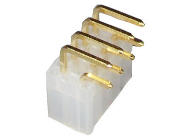 4,2 milímetros de la echada de la oblea del conector de Coppy de la aleación de material de ángulo recto del contacto
