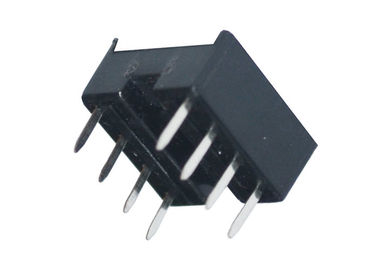 conector del jefe del Pin de la perforación rectangular del Pin del zócalo 8 de la inmersión de 2.54m m para el tablero del PWB