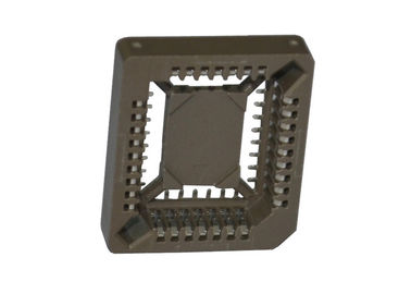 32 tipo oro/estañado de SMT de la echada del conector 1.27m m del zócalo del Pin PLCC IC