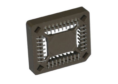 32 tipo oro/estañado de SMT de la echada del conector 1.27m m del zócalo del Pin PLCC IC