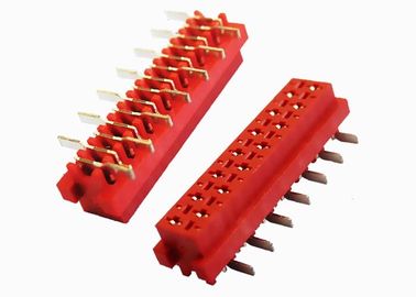Alambre femenino del jefe IDC Connector1.27mm para subir al tipo de cable de la prensa de 6 Pin