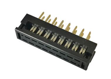 2.54m m de la CA masculina 16 voltaje de funcionamiento del jefe del conector del Pin IDC de la UL 94V 0 60V/de DC