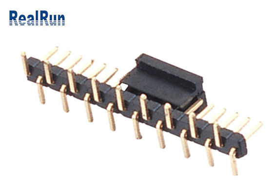 Conector masculino UL94V-0 del jefe de la sola echada de la fila 9P 1.0m m de SMT SMD