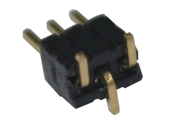 Conector masculino del jefe 1A SMT SMD 1.27m m de la echada vertical de PA6T