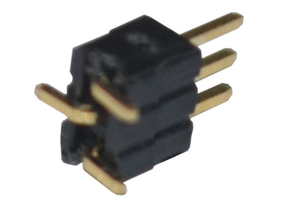 Conector masculino del jefe 1A SMT SMD 1.27m m de la echada vertical de PA6T