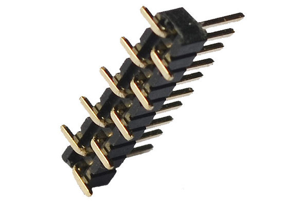 10pin solo conector masculino del jefe de la fila 500VAC PA6T SMD