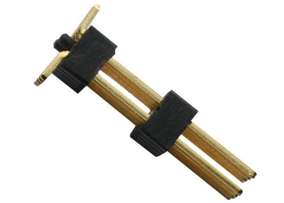 Echada de la UL 94V-0 Pin Header Connector 1.27m m con la clavija de ubicación