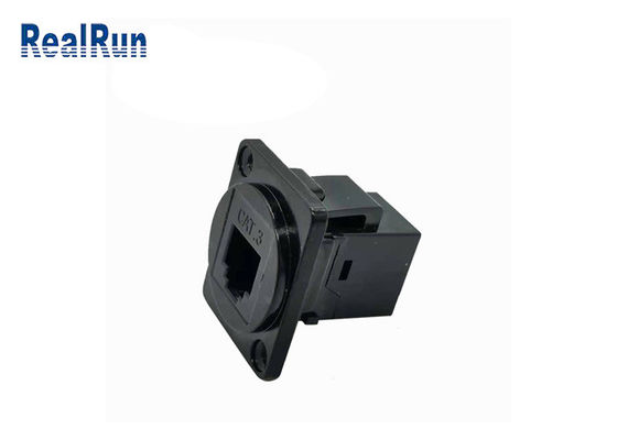 6P4C recto a través RJ11 de hembra modular del zócalo del conector CAT3