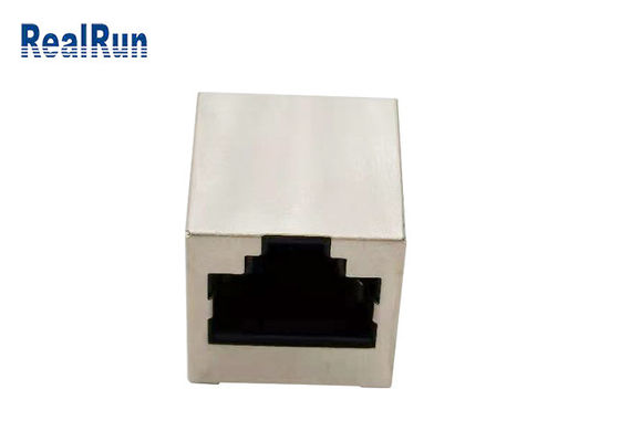 Conector modular RJ45 solo 125VAC portuario del bronce de fósforo PA46