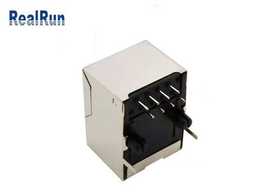 El metal del conector de UL94-0 125V Rj45 protegió 10P8C RJ45 modular Jack