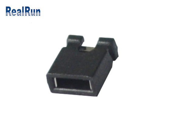 Parte inferior 3.0AMP abierto de Mini Jumper Connector 1-10 postes de la echada de PBT 2.54m m