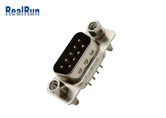 Conector sub PBT del Pin ISO9001 D del varón 1A 9 del DP Vga de 180 grados