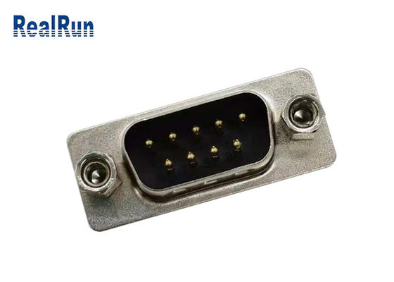 Conector sub PBT del Pin ISO9001 D del varón 1A 9 del DP Vga de 180 grados