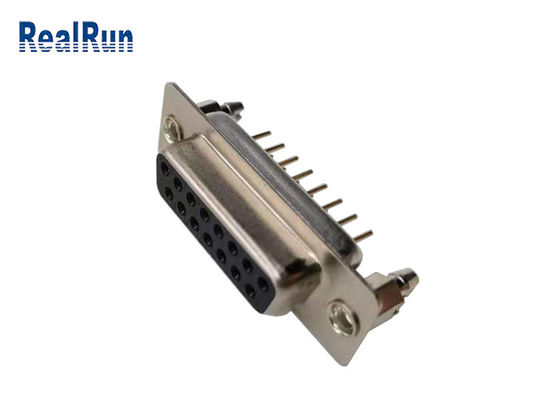 Conector SUB recto PBT hembra-varón del PWB 1000VAC D del Pin del DP 15