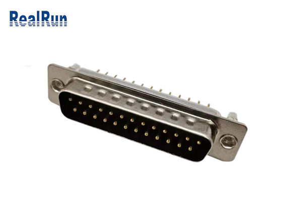 INMERSIÓN dual sub de la fila del Pin VGA del DP 25 del conector de UL94V-0 500VAC D
