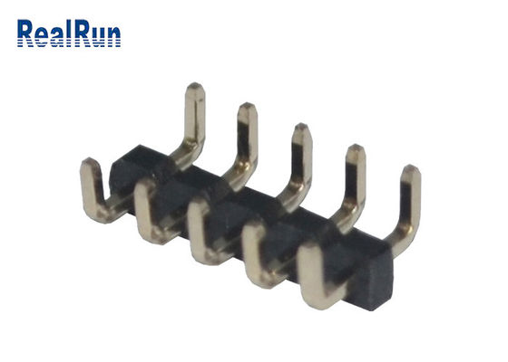 Terminal de cobre amarillo de UL94V-0 PBT 2.0m m Pin Header Connector 20P U