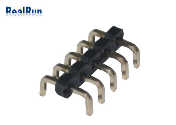 Terminal de cobre amarillo de UL94V-0 PBT 2.0m m Pin Header Connector 20P U