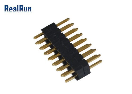La fila dual PA6T 3.0A SUMERGE la echada de Pin Header Connector 2.54m m