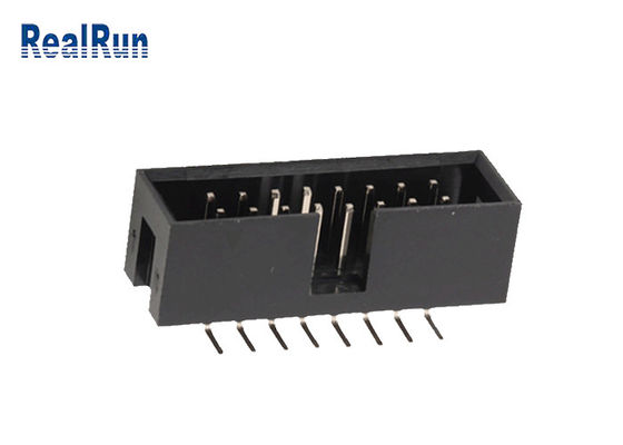 Plástico dual del negro del jefe PA6T de la caja de SMT de la fila de la echada 2.0m m