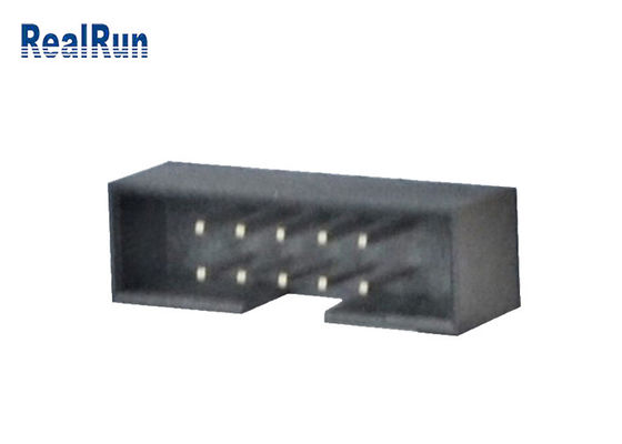 Jefe 18 26 Pin Connector PA6T PBT de la caja de la INMERSIÓN de la echada de UL94V-0 2.54m m