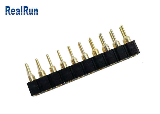 INMERSIÓN Pin Female Header 20 Pin Dual Row Socket Connector de PBT 2.54m m