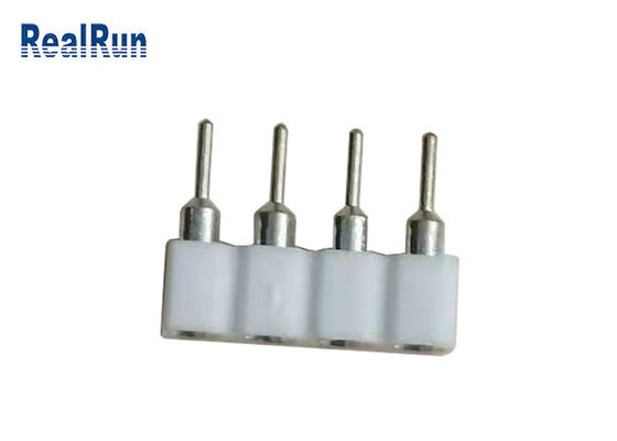 inmersión terminal femenina de la fila 4P del conector 1 del oro 1000V RMS de 2.54m m