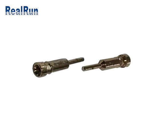 inmersión terminal femenina de la fila 4P del conector 1 del oro 1000V RMS de 2.54m m