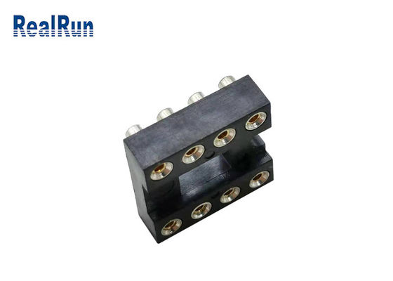 Conector femenino UL94V-0 8P recto del jefe del zócalo de la echada 2.54m m IC