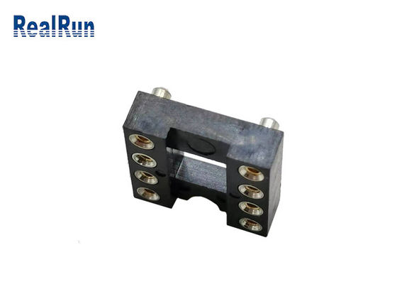 Conector femenino UL94V-0 8P recto del jefe del zócalo de la echada 2.54m m IC
