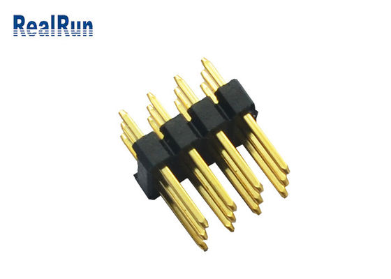 INMERSIÓN del Pin 180° del conector 3*4 12 del jefe de la soldadura de la echada de PA6T 2.54m m