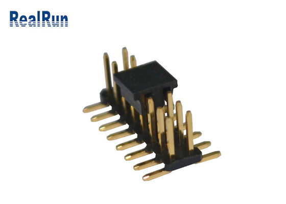 Conector PA6T del tablero de LCM LED UL94V-0 SMT Pin Header Brass Board To
