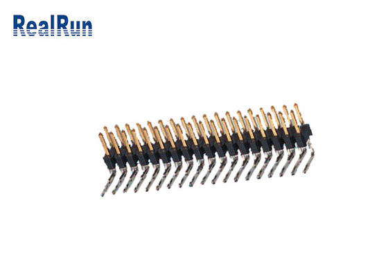 fila dual Pin Header del SGS Pin Header Connector UL94V-0 DC500V de 2*18P PBT