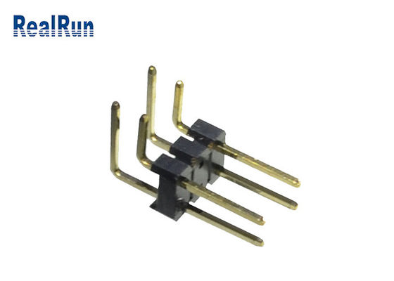 Conector dual del jefe de la fila del conector UL94V-0 del jefe del PWB de LCP PA6T PBT