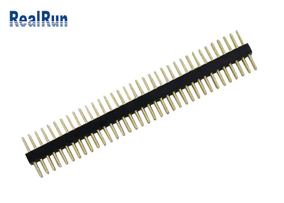 Ronda Pin Header Straight 70P LCP UL94V-0 de la altura de PA6T PPS 1.9m m