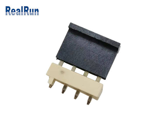 Malposition L11.5 4 de cobre amarillo Pin Wafer Connector LCP 2510 con el poste del casquillo