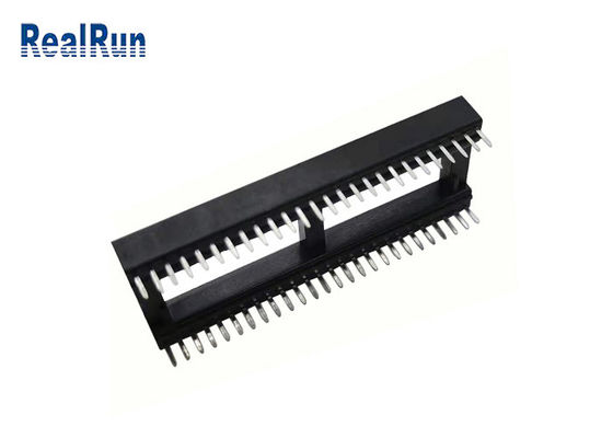 15,24 conector femenino del jefe del zócalo UL94V-0 de la fila PBT 52P Ic