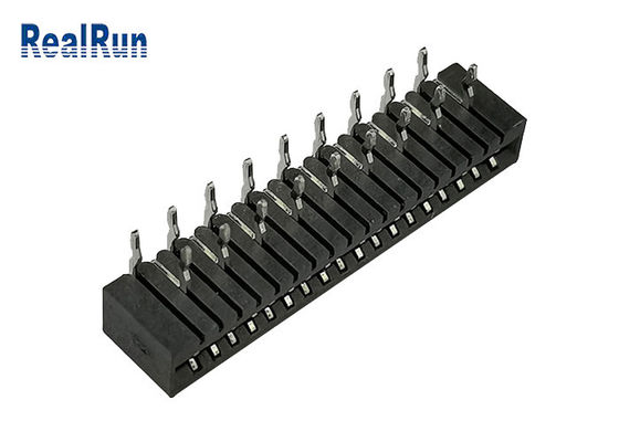 Conector de cable femenino de DC 500V FFC de la curva del conector el 90° de Tin Plating PA6T FFC FPC