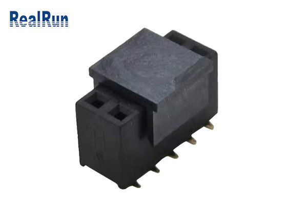 Pin femenino ISO9001 del conector H7.1 SMD 2×5 del jefe del ohmio de LCP PA6T los 30m